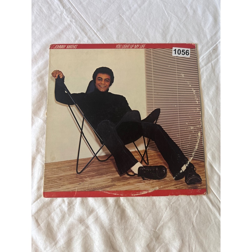 Columbia Johnny Mathis You Light Up My Life Vinyl LP 12" Black Good 1978 Pop